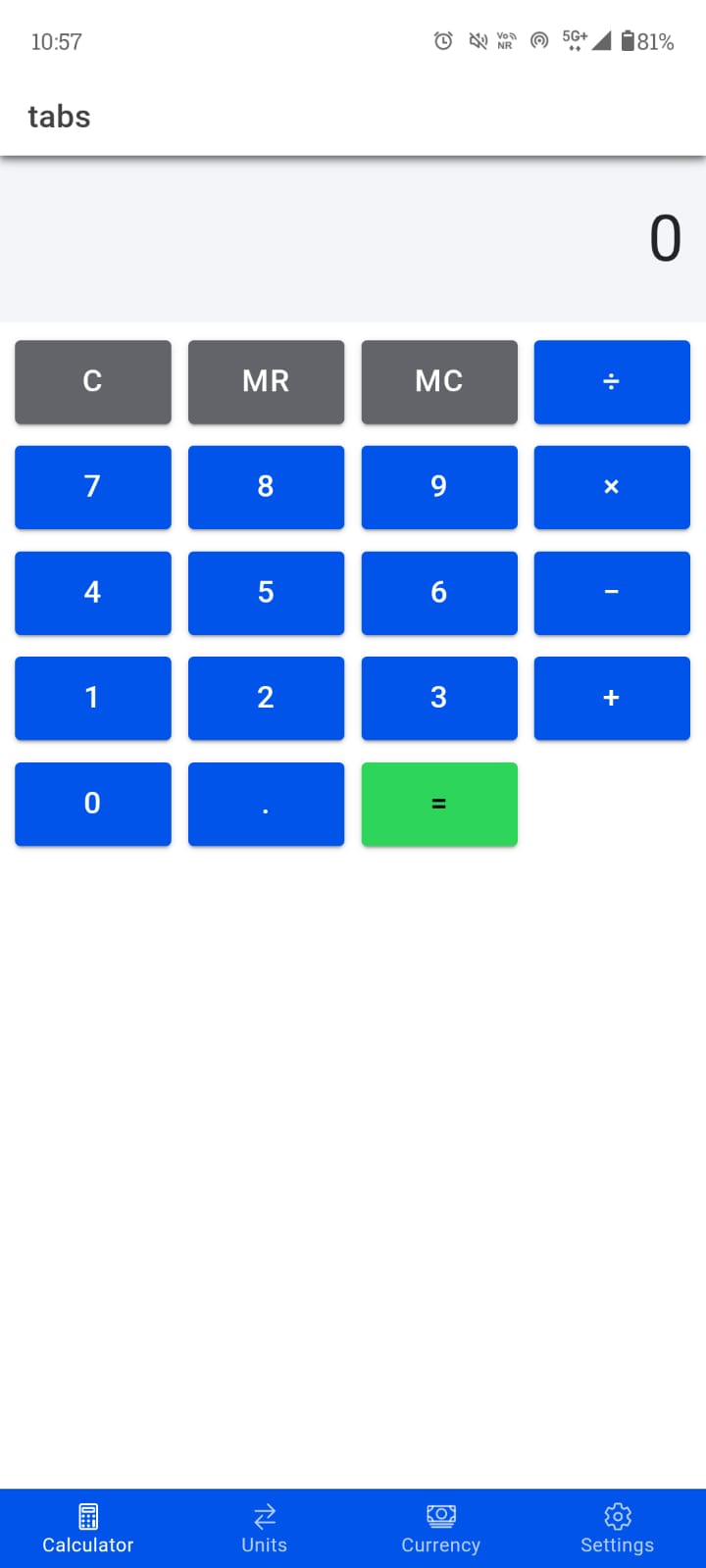 Calculator Screenshot 1