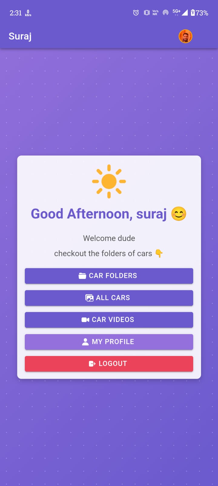 Cars App Screenshot 2