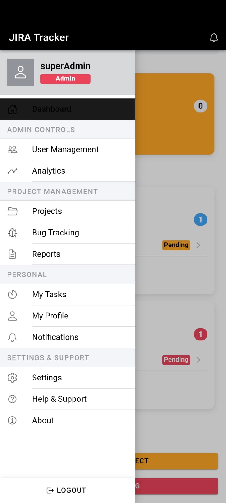 Jira App Screenshot 2